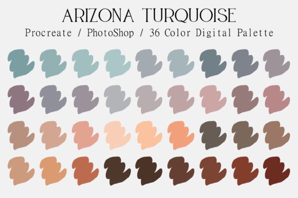 Arizona Turquoise: Your Desert-Inspired Digital Color Palette
