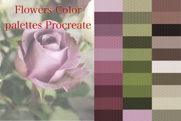 Elevate Your Digital Art with Flowers Procreate Palette Color
