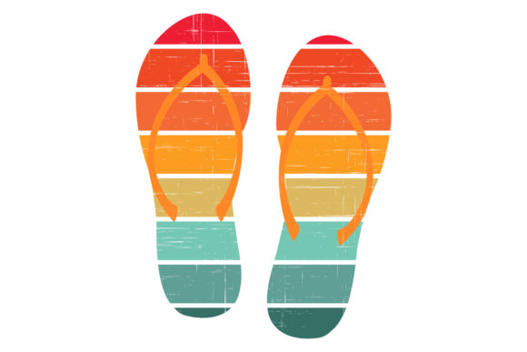 Flip Flops Retro Sunset 4 Color Palette: A Designer's Guide