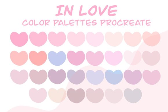 Procreate Color Palette in Love: A Curated Set for Your Projects