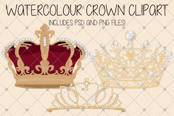 Royal Watercolour Crowns: A Designer's Guide to Regal Branding