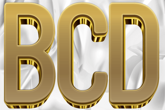 Style Golden Effect Color Letter Number: A Complete Designer's Review
