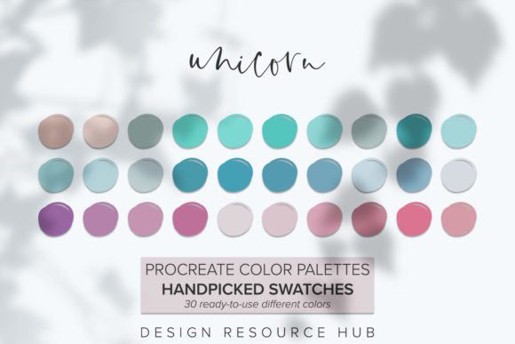 Unleashing Magic: The Procreate Color Palette Unicorn Collection