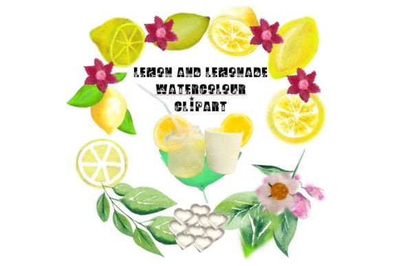 Using Lemon and Lemonade Watercolour Clipart for Authentic Brand Design